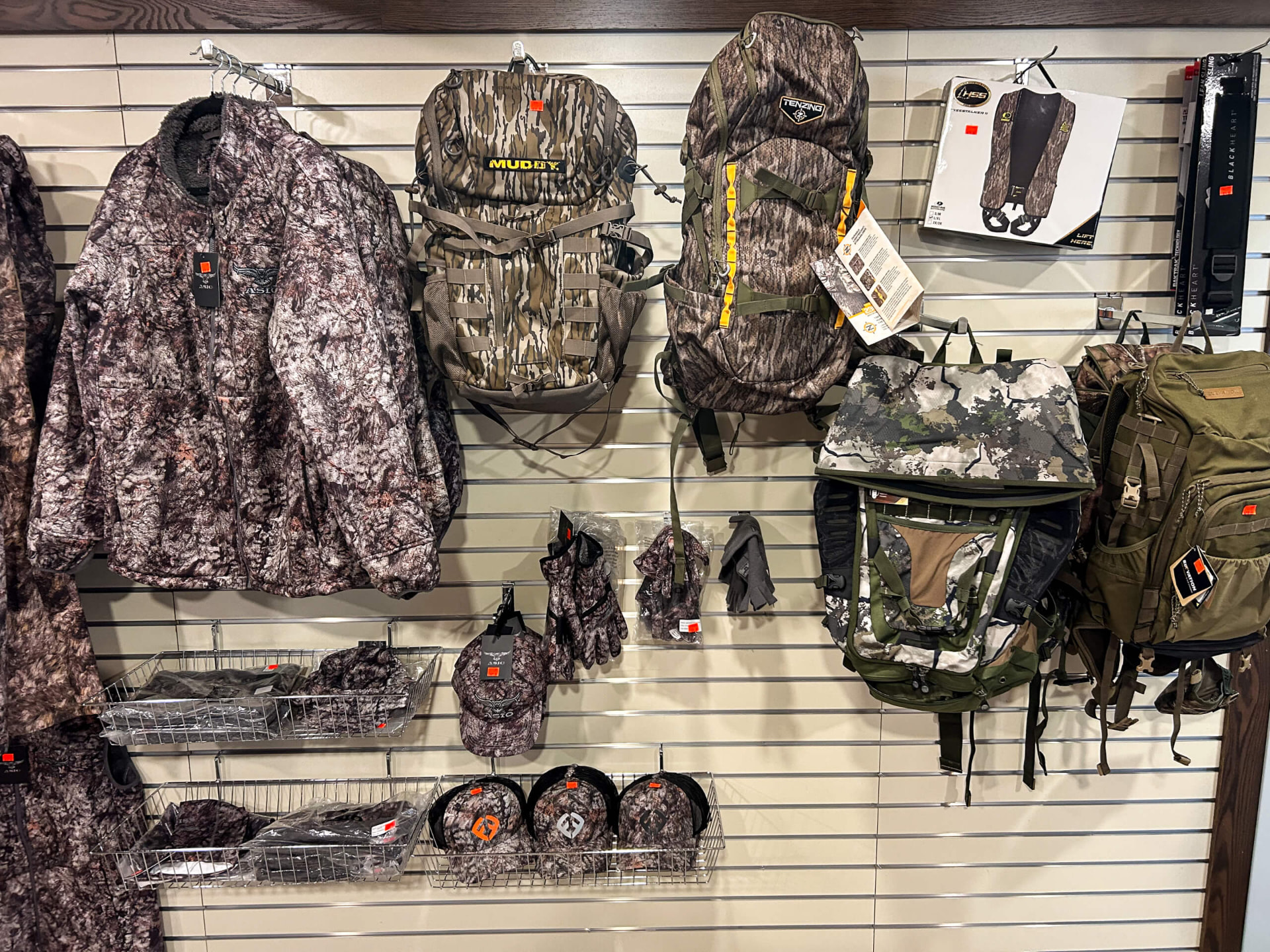 Hunting gear at Field & Forge